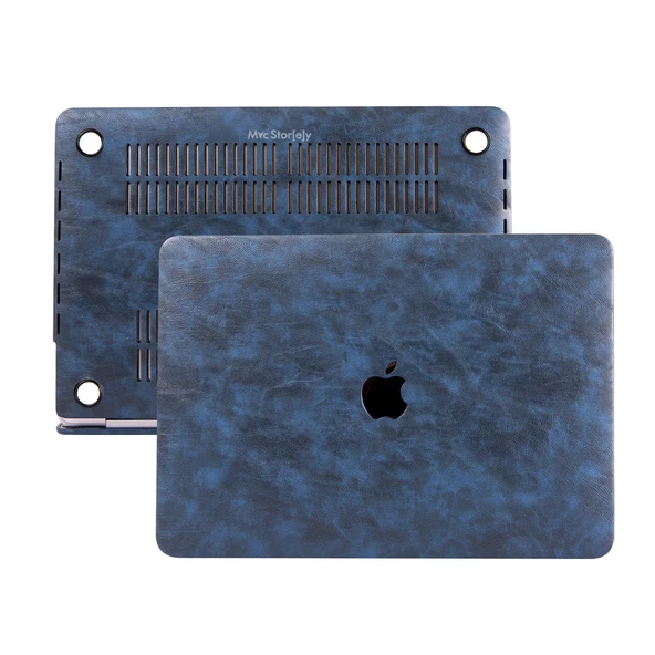 Macbook Pro Kılıf 13inç Leat01 (2016/2019 yılı Cihazı) A1706 A1708 A1989 A2159 ile Uyumlu