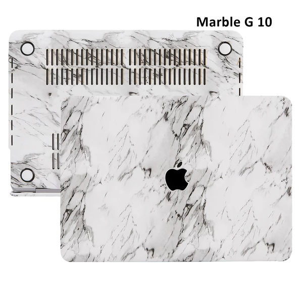 Macbook Pro Kılıf 13inç M1-M2, F.Marble A1706 A1708 A1989 A2159 A2251 A2289 A2338 ile Uyumlu - 4