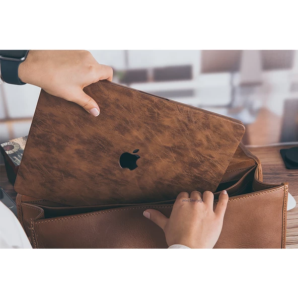 Macbook Pro Kılıf 13inç Leat01 (2016/2019 yılı Cihazı) A1706 A1708 A1989 A2159 ile Uyumlu - 11