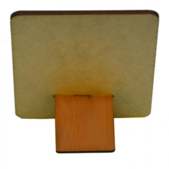 RESİM ÇERÇEVE AHŞAP TELEFON TUTUCU - 4