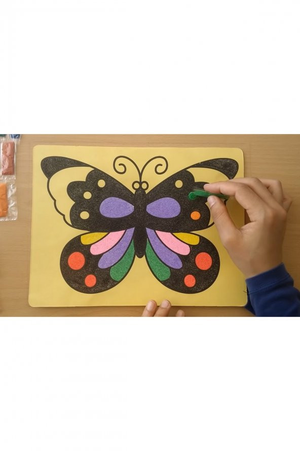 Hayal Kum Boyama 5 Adet - A4 Boyutunda Ücretsiz Kargo - 2