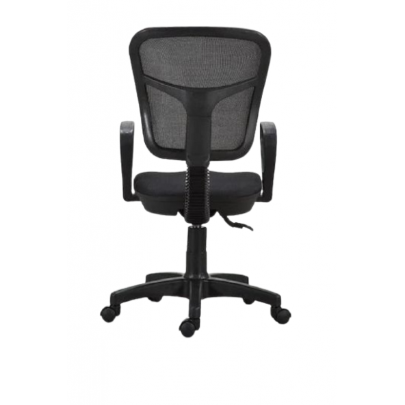 Mgr Office Clk Siyah Fileli Bilgisayar Ofis Çalışma Sandalyesi Koltuğu - 2