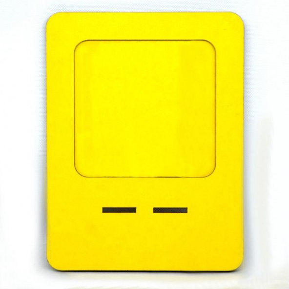 RESİM ÇERÇEVE SARI TELEFON TUTUCU - 4