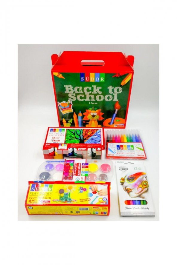 Südor Okul Seti Back 2 School Seti 10 Parça B2S04