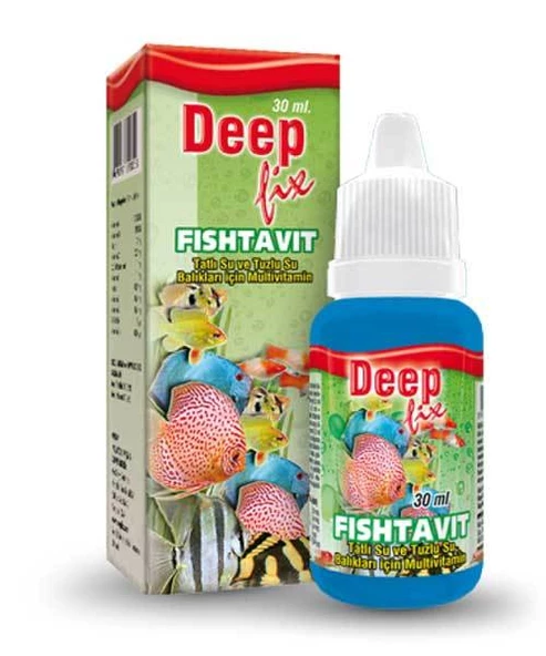 Deep Fishtavit Akvaryum Balık Vitamini 30 ml.