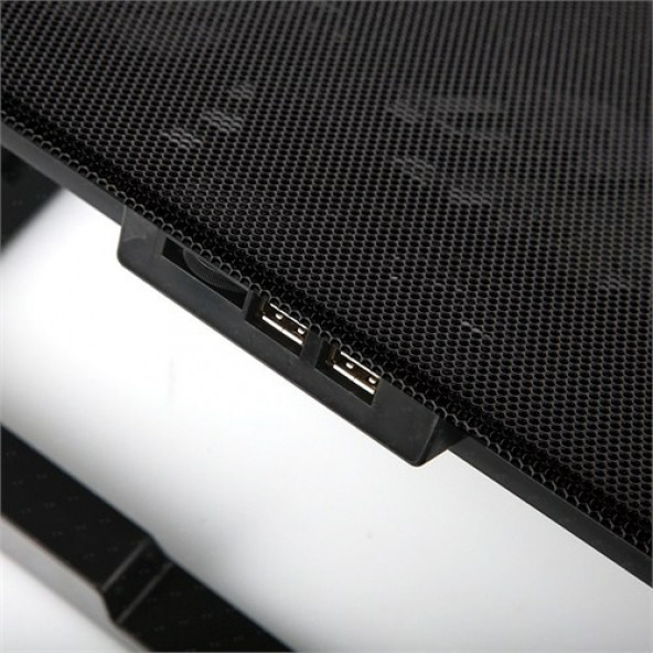 TX Ergo500 TXACNBERGO500 13" ~ 17 ABS Plastik Alüminyum Siyah Notebook Soğutucu - 4