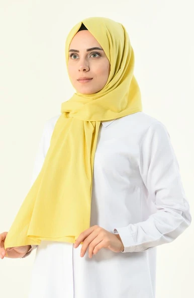 Şile Bezi Şal Sarı Sarı - 4