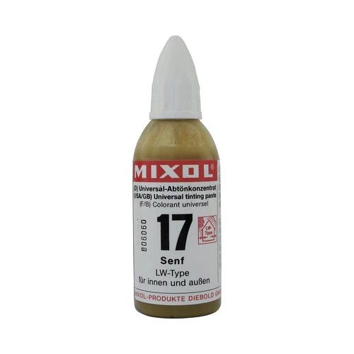 Mixol Renk Tüpü Hardal Küfü No:17 - 20ml - 2