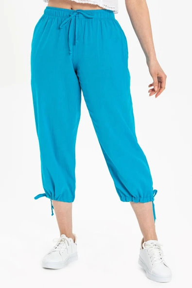 Şile Bezi Kadın Kapri Turkuaz Trkz 38 Turkuaz ürün görseli