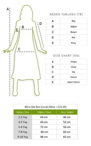 Mine Şile Bezi Çocuk Yazlık Elbise Bordo Brd - Resim 4