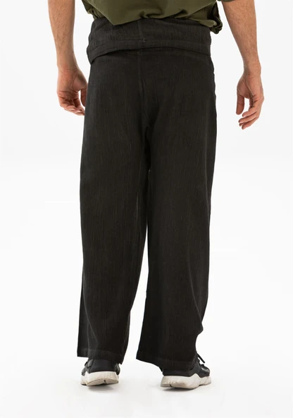 Erkek Şile Bezi Thai Balıkçı Yazlık Pantolon Füme Fm L/XL Füme - 2