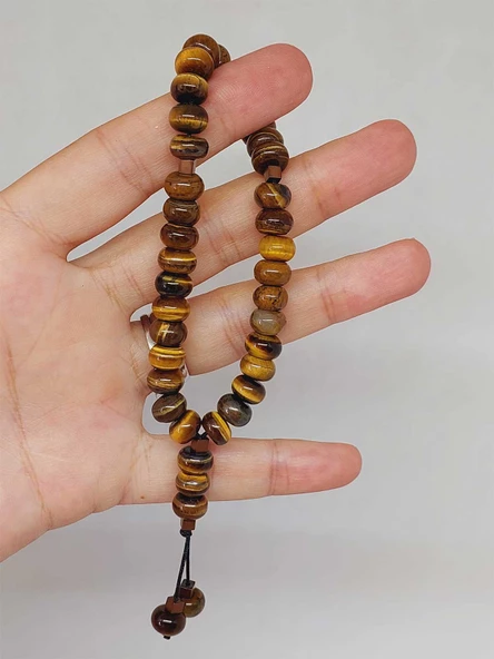 Kaplangözü Taşı 33Lük Özel Kesim Minimal Tesbih (54324) ürün görseli