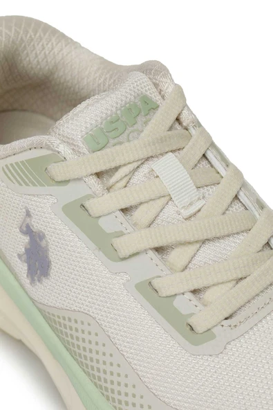 U.S.Polo Assn. Gerrard Kırık Beyaz Kadın Koşu Ayakkabısı 40 - Resim 7