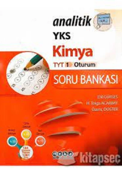 Merkez Yayınları- Analitik TYT Kimya Konu Anlatımlı