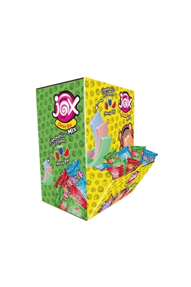 Çiğnenebilir Karışık Şerit Şekerleme