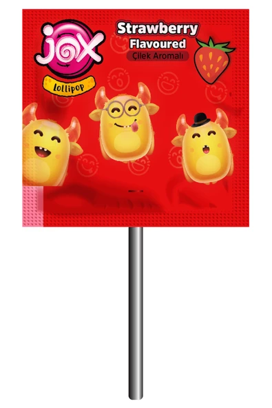 Flat Kabartmalı Yüz İfadeli Karışık Meyve ve Kola Aromalı Yassı Lolipop 6,2 gr x 150adet/1 Kutu - Resim 4