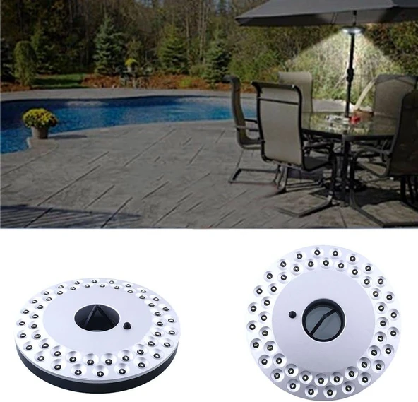 Pilli Askılı Kamp Çadır Lambası - Resim 4