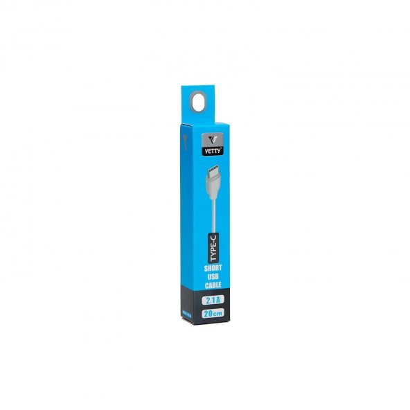 Yetty Type-C Hızlı Şarj Kablosu 20cm - 2