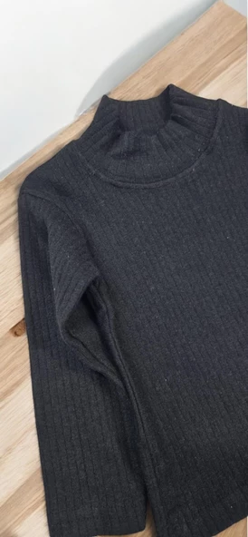 Yarım Boğazlı Kız Çocuk Body - 11