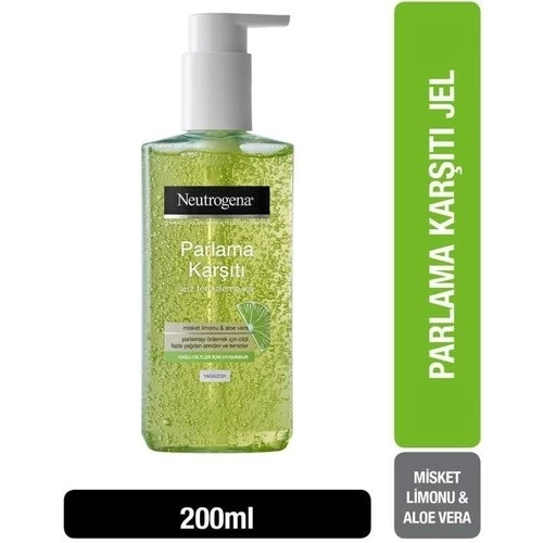 Neutrogena Visibly Clear Pore&Shine Temizleme Jeli 200ML (Parlama Karşıtı) (6 Lı Set) - 2