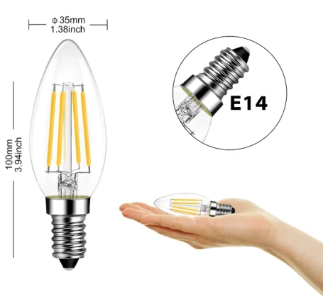 CATA CT 4063 Led Ampül 7W 3200K Günışığı  E14 Duy