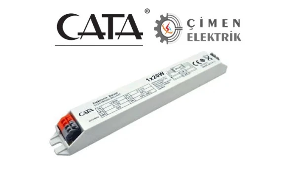 CATA CT 2512 1X20 W Elektronik Balast
