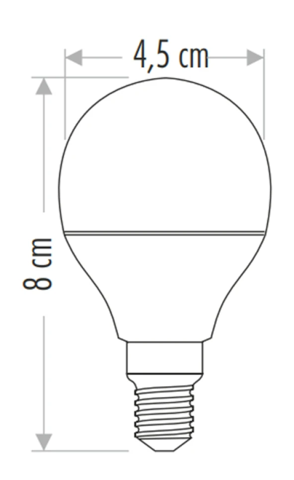 CATA CT 4233 6W Led Ampul 3200K Gün Işığı E14 - 2