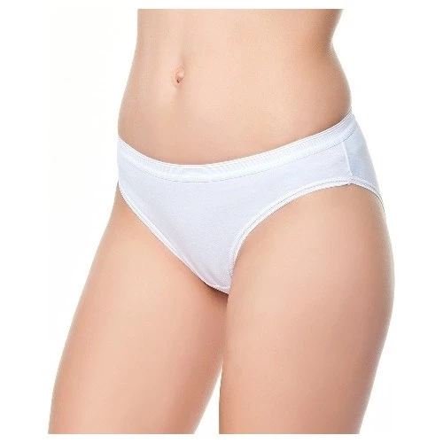 Tutku 12 'li Bayan Suyolu Bikini Külot Beyaz