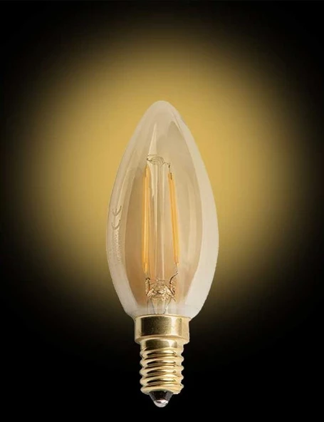 CATA CT 4280 4W Rustik Led Ampul 2700K Amber E14 Duy - 2