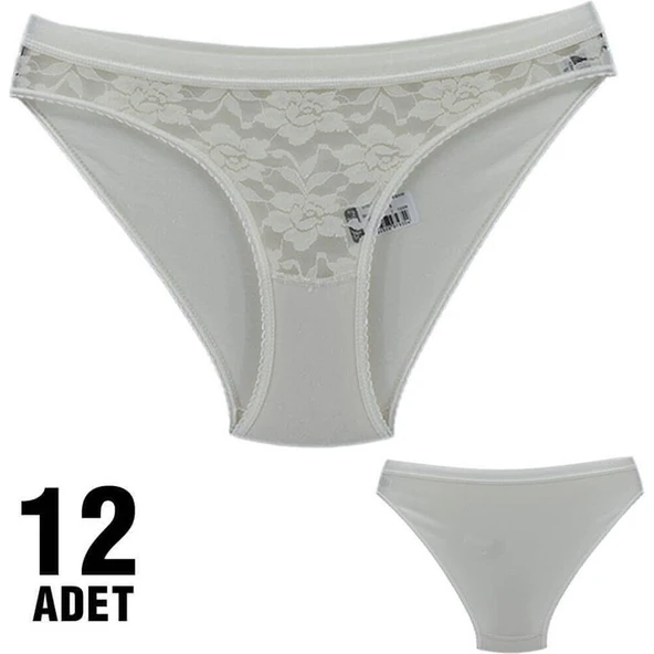 Tutku Safir Bayan Bikini Külot  12'li - Resim 4