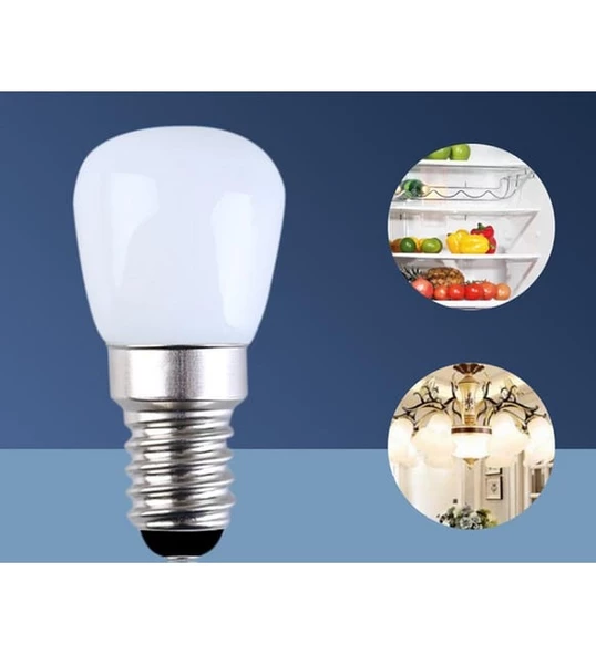 CATA CT 4261 2W Buz Dolabı Led Ampul 6400K Beyaz Işık E14 Duy - 2