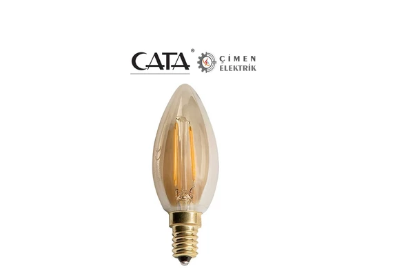 CATA CT 4280 4W Rustik Led Ampul 2700K Amber