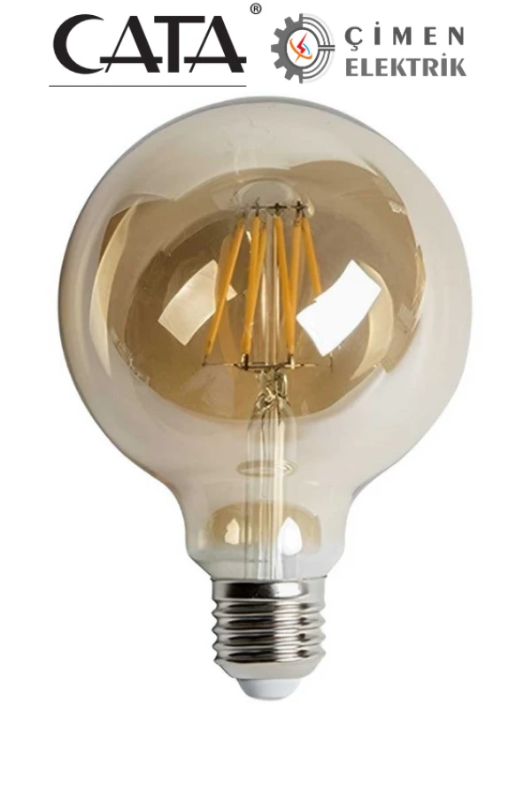 CATA CT 4286 9W G95 Glop Rustik Led 2700K Amber