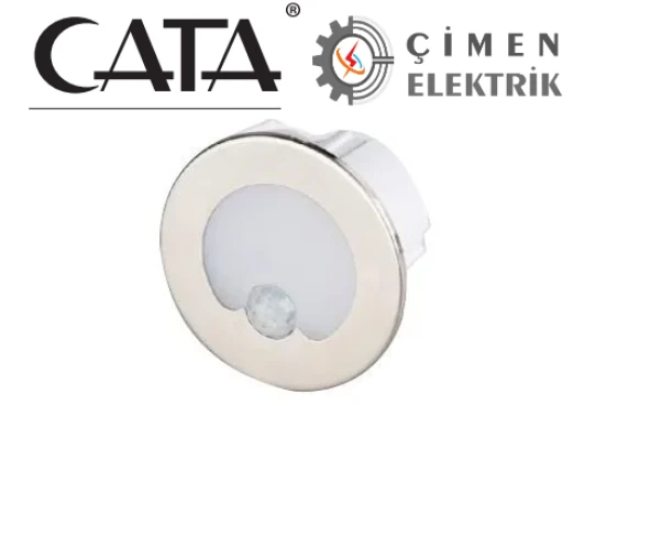 CATA CT 5174 1.5W Radar Sensörlü Koridor Aydınlatması 6400K Beyaz Işık