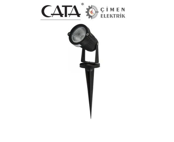 CATA CT 7300 7W Bahçe Armatürü Amber