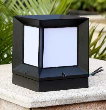 CATA CT 7022 Milan Bahçe Armatürü E27 Duy Siyah Kasa