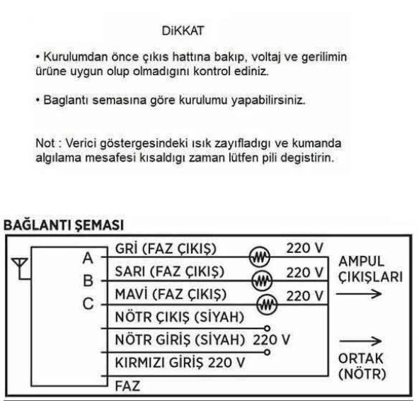 CATA CT 9154 4X1000 W 4 Lü Aydınlatma Kumandası - 4