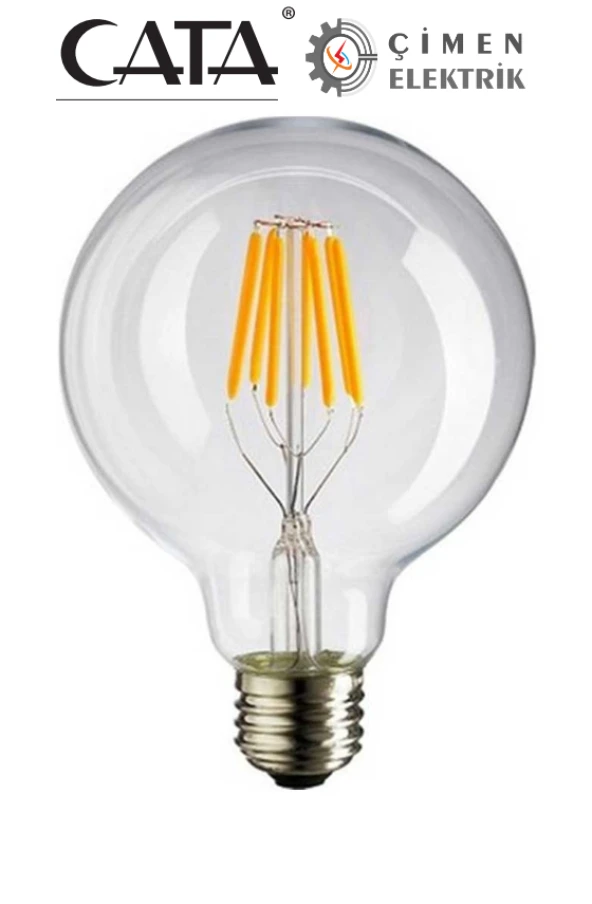 CATA CT 4354 6W G95 Glop Led Ampül 3200K Gün Işığı E27 Duy