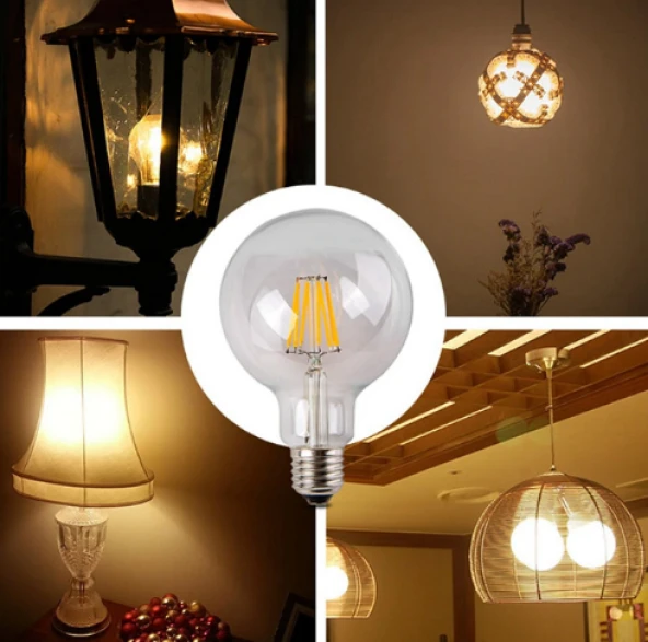 CATA CT 4354 6W G95 Glop Led Ampül 3200K Gün Işığı E27 Duy - 2