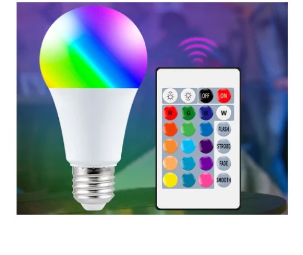CATA CT 4058 9W Led Ampul RGB Kumandalı - 2