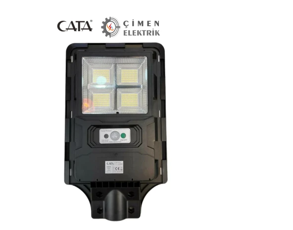 CATA CT 4640 200W Solar Güneş Enerjili Sokak Armatürü 6400K Beyaz Işık