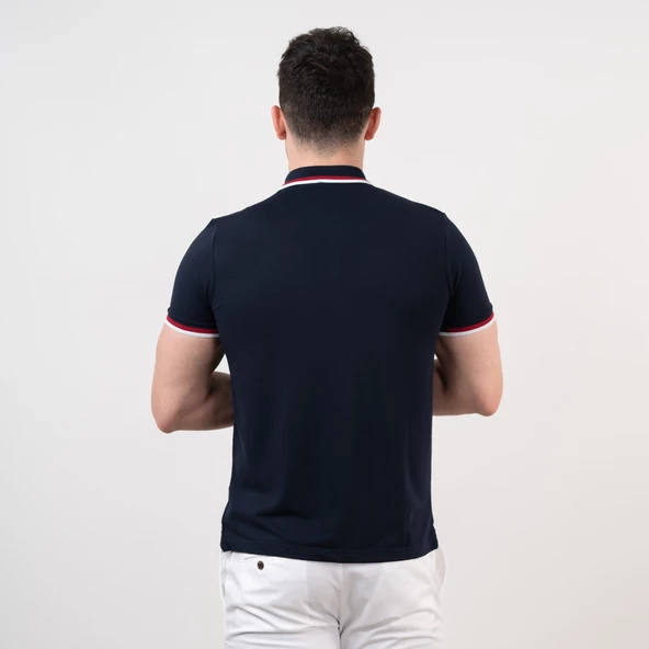 SAN&FA POLO YAKA SLİMFİT ERKEK T-SHİRT - 7