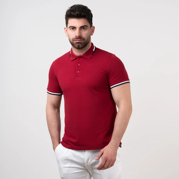 SAN&FA POLO YAKA SLİMFİT ERKEK T-SHİRT - 2