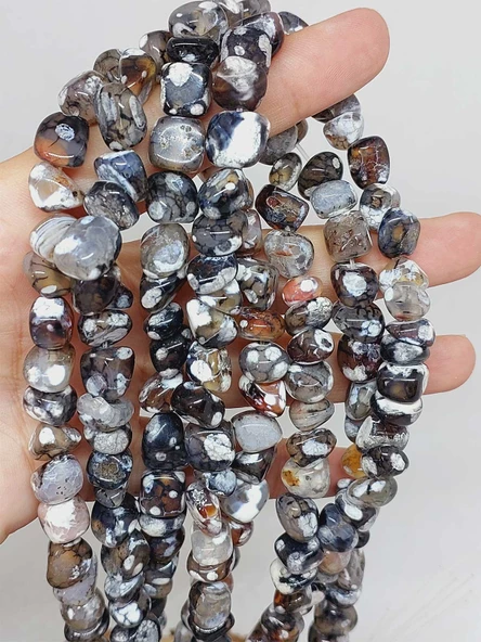 Akik Taşı Şekilsiz Doğal Taş Dizi (54464) ürün görseli 1