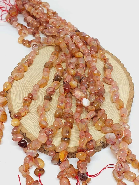 Akik Taşı Şekilsiz Doğal Taş Dizi (54456) - Resim 3