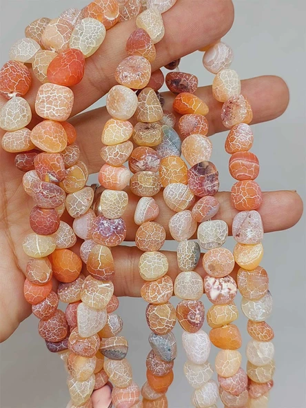 Akik Taşı Şekilsiz Doğal Taş Dizi (54462)