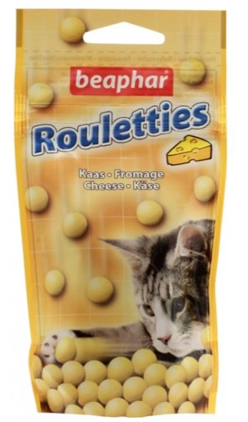 Beaphar Rouletties Peynirli Kedi Ödül Tableti (80 Adet) 44 Gr.