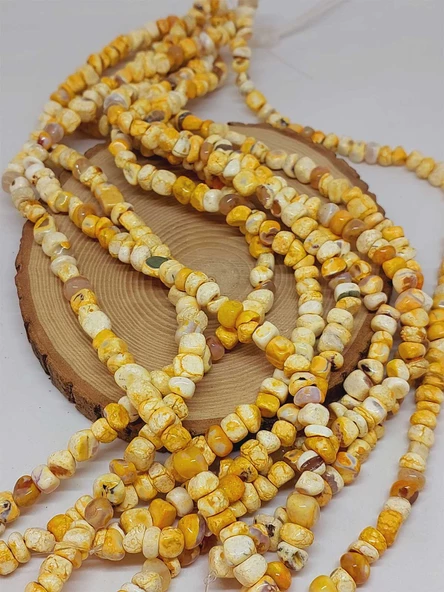 Akik Taşı Şekilsiz Doğal Taş Dizi (54460) - Resim 3