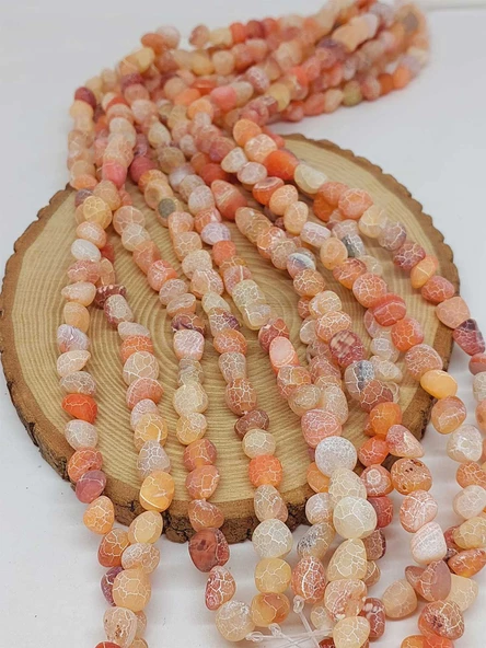 Akik Taşı Şekilsiz Doğal Taş Dizi (54462) - 3