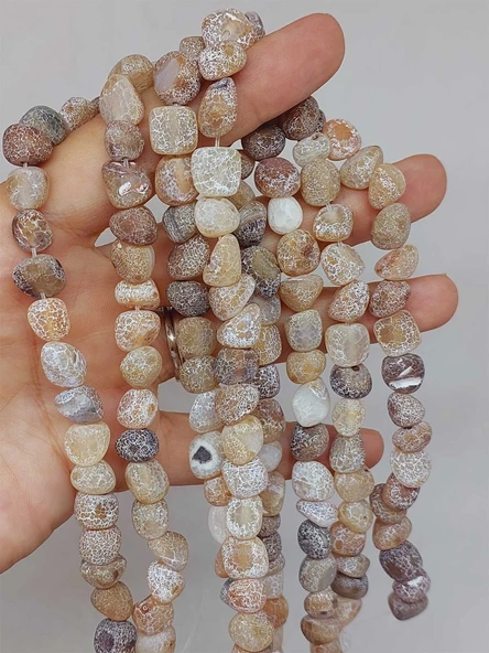 Akik Taşı Şekilsiz Doğal Taş Dizi (54472)